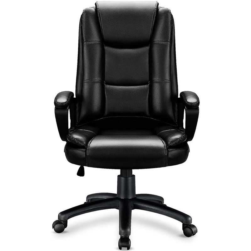 Cadeira de escritório de apoio lombar ajustável Dimensões do produto 23,82&quot;D x 24,53&quot;W x 46,4&quot;H