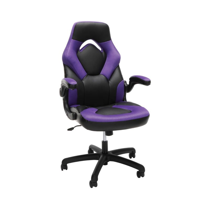 Sala de jogos de computador Cadeira de jogos ergonômica traseira alta estilo de corrida 360 giratório para PC Desk