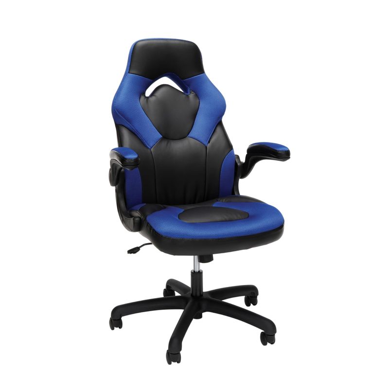 360 Girável ALINUNU Cadeira de jogos estilo de corrida traseiro alto PC Computador Mesa de jogos apoio de cabeça integrado