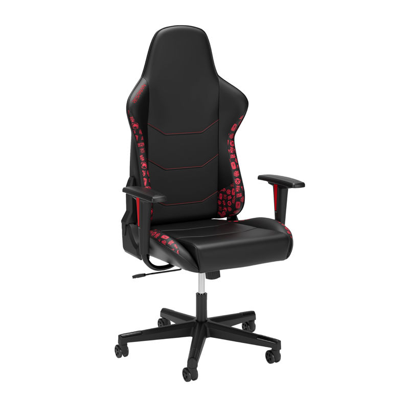 Cadeira de computador de PC ergonômica de cor personalizada de jogos com apoio de cabeça integrado
