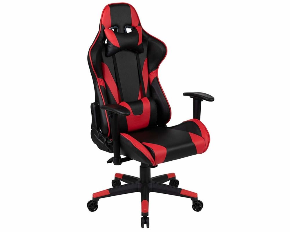 Cadeira de jogo de corrida com design ergonômico e dimensões do produto de 29&quot;D x 29&quot;W x 48&quot;H