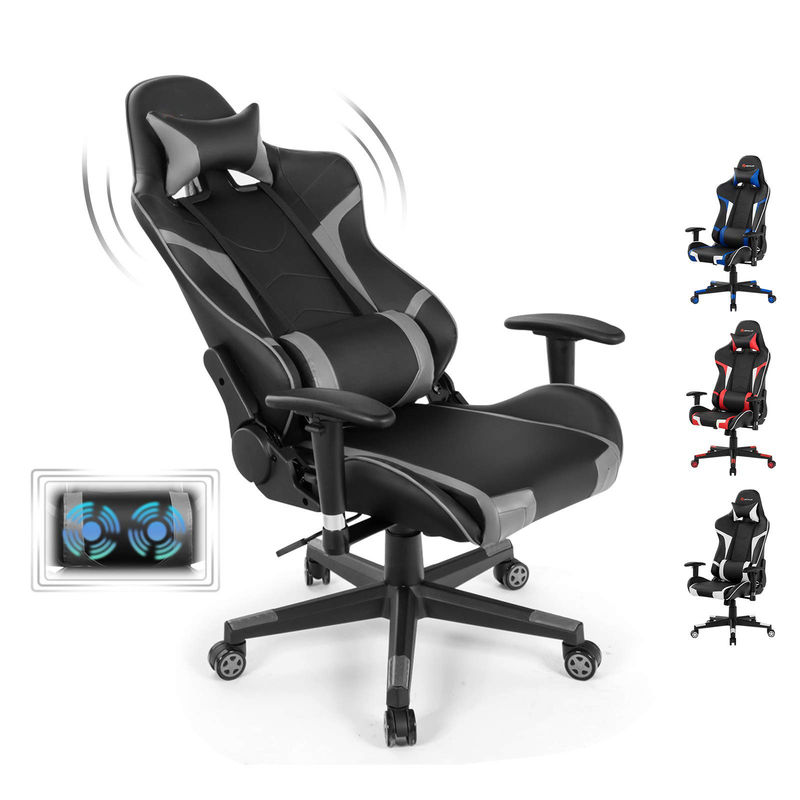 Cadeira de corrida de computador de jogos de ferro de metal de design moderno para escritório Cadeiras de jogos ergonômicas