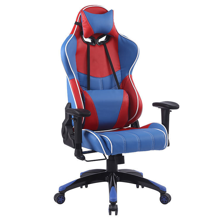Assento de braço 2D Cadeira de jogos Altura ajustável para desenho de Homem-Aranha de Anime Comercial