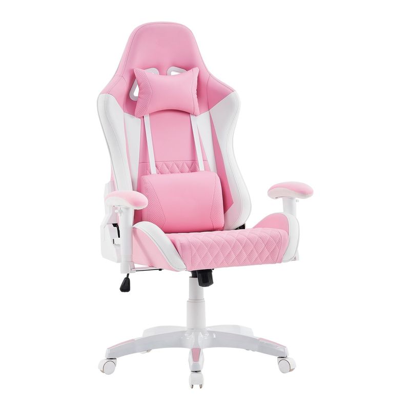 Cadeira de jogos de cor personalizada grande e alta recliner para experiência de corrida ergonômica